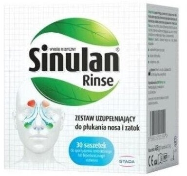 Sinulan Rinse - zestaw uzupełniający 30 saszetek