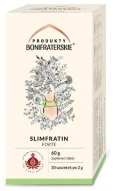 Slimfratin forte Produkty Bonifraterskie zioła do zaparzania 30 saszetek