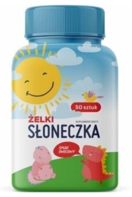 Słoneczka żelki 50 sztuk