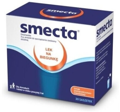 Smecta 30 saszetek lek na biegunkę