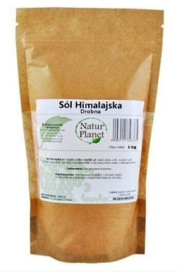 Sól Himalajska Drobna NaturPlanet 1000g