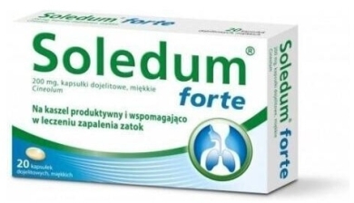 Soledum Forte 200 mg 20 kapsułek