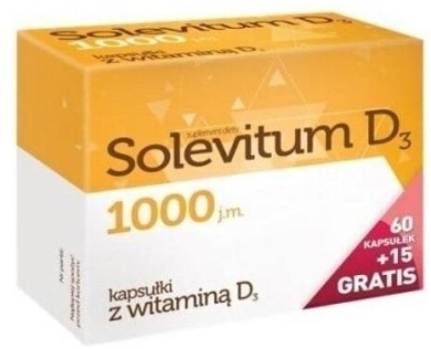 Solevitum D3 1000 75 kapsułek