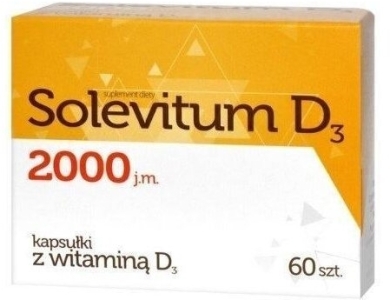 Solevitum D3 2000 60 kapsułek