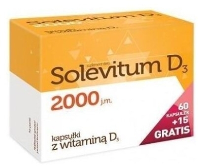Solevitum D3 2000 75 kapsułek
