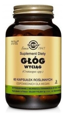 Solgar Głóg wyciąg 60 kapsułek