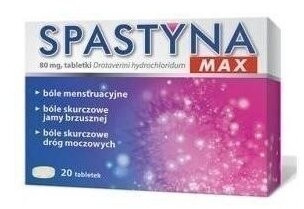 Spastyna MAX 0,08 g 20 tabletek