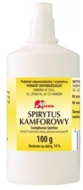 Spirytus kamforowy 100 g Farmina