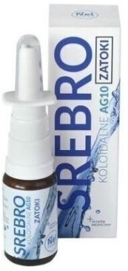 Srebro Koloidalne Ag10 Zatoki 15 ml