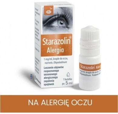 Starazolin Alergia krople do oczu 5 ml