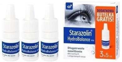 Starazolin HydroBalance PPH krople 3 x 5 ml