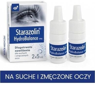 Starazolin HydroBalance PPH krople do oczu 10 ml (2x5ml)