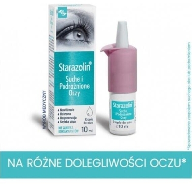 Starazolin Suche i Podrażnione Oczy krople 10 ml