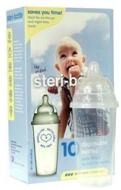 Steri bottle Butelki Jednorazowe ANTYKOLKOWE 250 ml 10-pack