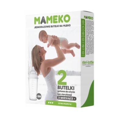 Steri bottle Butelki Jednorazowe ANTYKOLKOWE 250 ml 2-pack