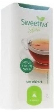 Stevia Sweetiva słodzik 500 tabletek