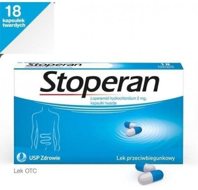 Stoperan 18 kapsułek