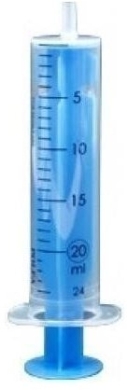 Strzykawka 20ml dwuczęściowa 1 sztuka