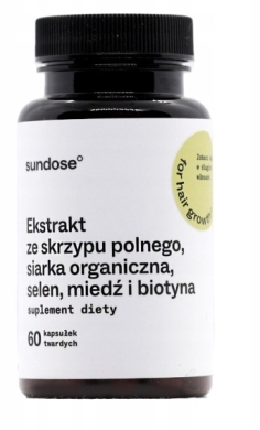 Sundose For Hair Growth 60 kapsułek