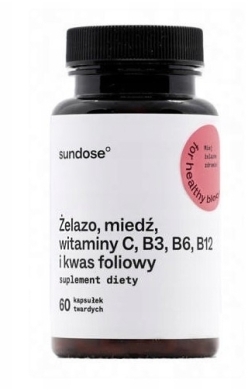 Sundose For Healthy Blood 60 kapsułek