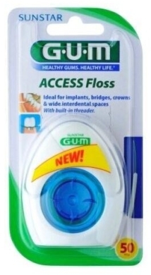 Sunstar GUM Access Floss Nić 50 odcinków