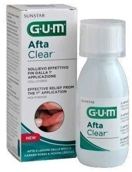 Sunstar GUM AftaClear płyn 120 ml