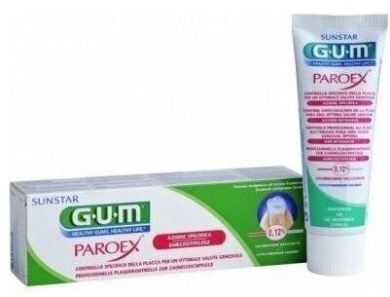 Sunstar GUM Paroex Pasta do zębów 0,12% CHX 75 ml