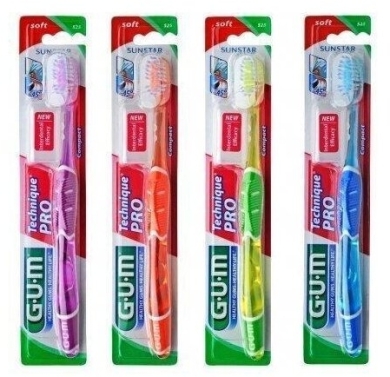 Sunstar GUM Technique PRO 525 Soft Szczoteczka miękka 1 sztuka