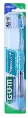 Sunstar GUM Technique + regular 492 Medium Szczoteczka średnia 1 sztuka