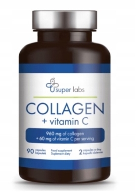 Super Labs Collagen + Vitamin C 90 kapsułek
