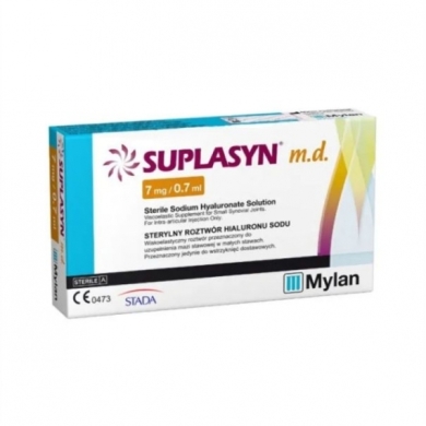 Suplasyn md 7 mg/ 0,7 ml, sterylny roztwór hiauluronu sodu, 0,7 ml x 1 ampułkostrzykawka