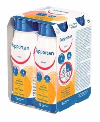 Supportan Drink Smak Owoce tropika 4x200ml