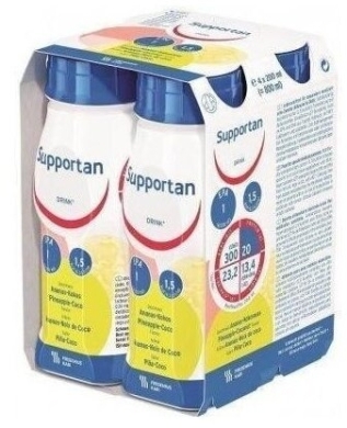 Supportan Drink smak ananasowo-kokosowy 4x200 ml