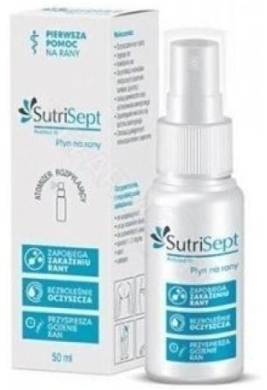 SutriSept Antyseptyczny płyn na rany 50 ml