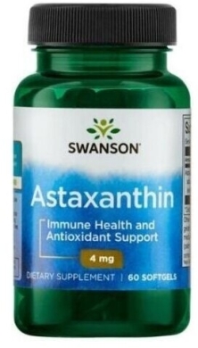 Swanson Astaksantyna 4mg 60 kapsułek