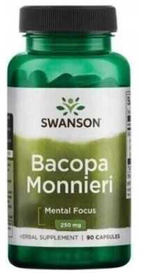 Swanson Bacopa Monniera BaCognize Extract 90 kapsułek