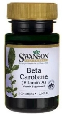 Swanson Beta Carotene 10000 IU 100 kapsułek