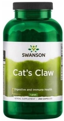 Swanson Cat's Claw Koci Pazur 250 kapsułek