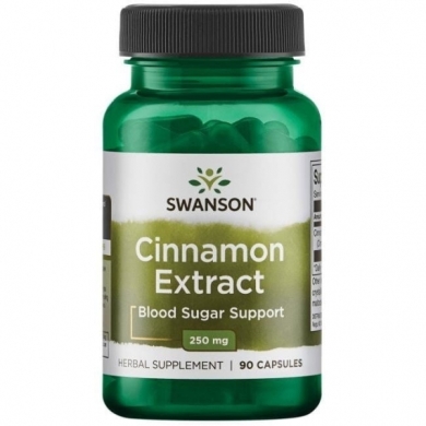 Swanson Cynamon ekstrakt 90 kapsułek