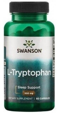 Swanson L-Tryptofan 500 mg 60 kapsułek