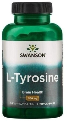 Swanson L-Tyrozyna 500mg 100 kapsułek