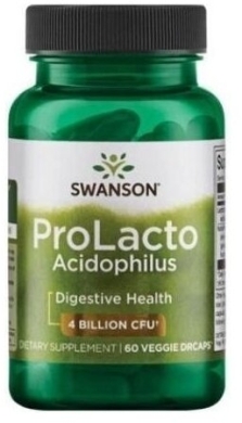 Swanson Prolacto Acidophilus 60 kapsułek