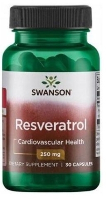 Swanson Resweratrol 250 mg 30 kapsułek