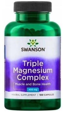 Swanson Triple Magnesium Complex 100 kapsułek