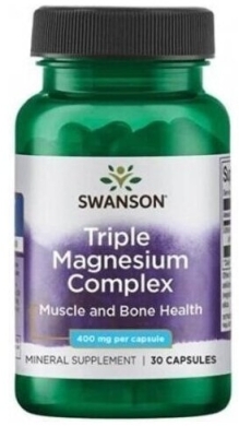 Swanson Triple Magnesium Complex 30 kapsułek