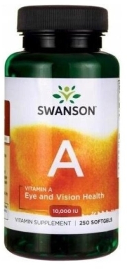Swanson Witamina A 250 kapsułek