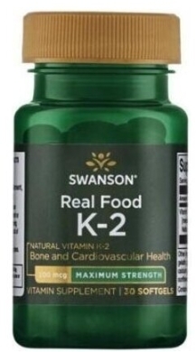 Swanson Witamina K2 200mcg 30 kapsułek
