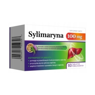 Sylimaryna 100 mg 60 tabletek