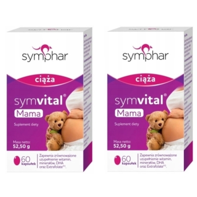 Symvital Mama 60 kapsułek Wielopak x2