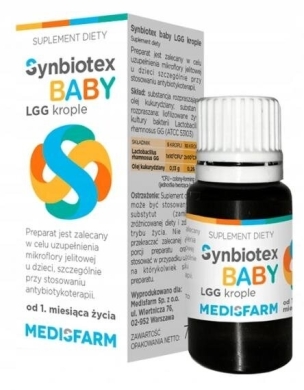 Synbiotex Baby LGG Krople 7 ml